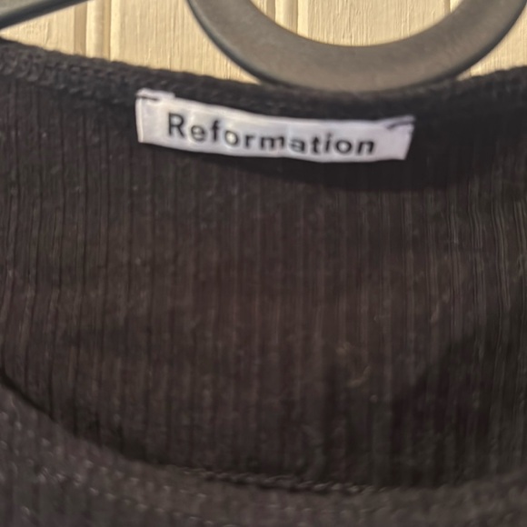 Reformation Blue Straight Leg Jeans - Picture 4 of 6